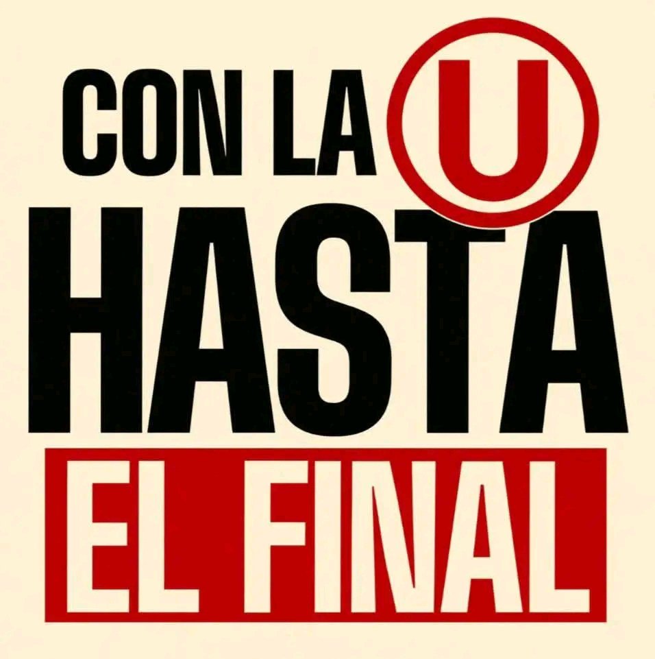 josltim's tweet photo. En las buenas y malas siempre con Universitario hasta el final. Seguimos. https://t.co/b2j3BV61kZ