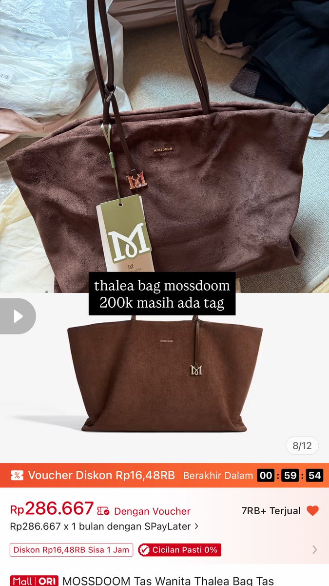 wildfl0owerss's tweet photo. semoga masukk yaaa mau preloved tas mossdoom &amp; agefree nihh yukk 
https://t.co/ljVVQMBwk9 https://t.co/s53xDTgiZw