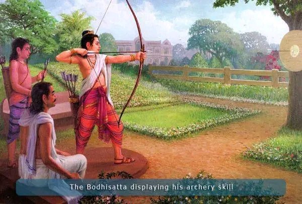 lordvishalkumar's tweet photo. Buddhism is not non-violent, but compassionate. In the thoughts of the Bodhisattva, both peace and valor exist. ☸️ 🏹🧘 https://t.co/W27cSjIxp2