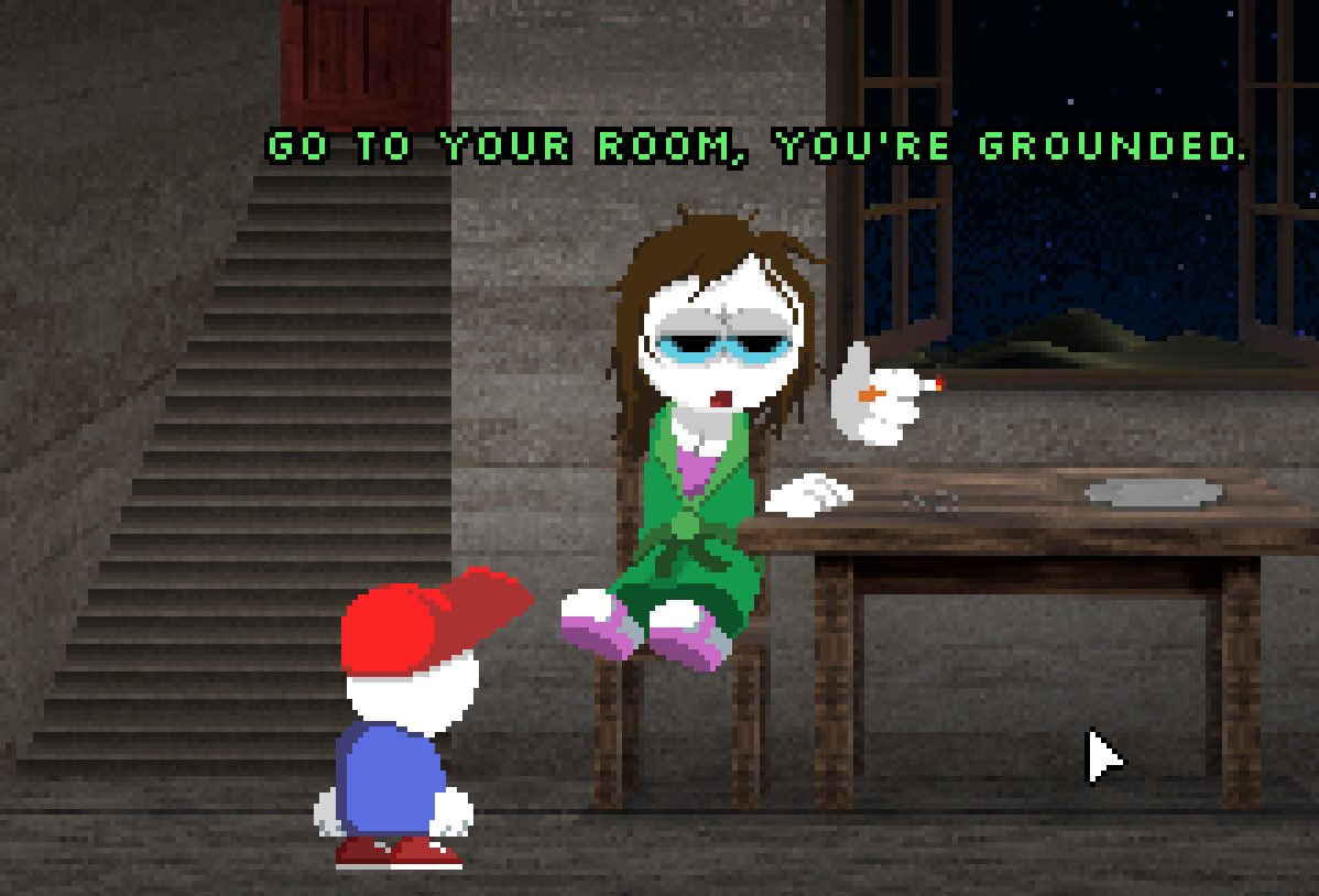 voiddmoth's tweet photo. YOU LEAVE MY SON ALONE!!! https://t.co/ar9Nlu0H7G