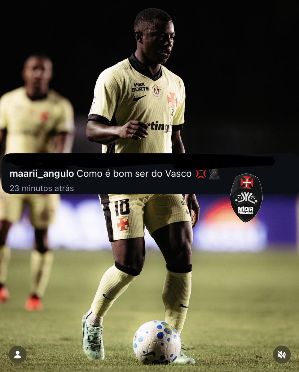 midiavascaina's tweet photo. 🇨🇴👀💢 “Como é bom ser do Vasco”.

Marino Hinestroza em seu post pós jogo. https://t.co/UFjKc3ikFN
