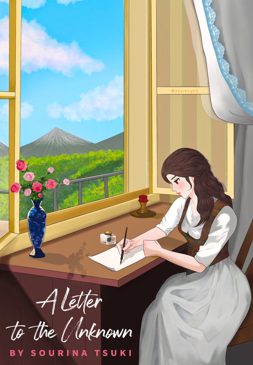 souiboynt's tweet photo. Learning to draw isekai vibes inspired by "Reading Woman by the Open Window" by Asta Nørregaard (1889)

#art #artprogress #anime #learntodraw https://t.co/dXICWZwtwh