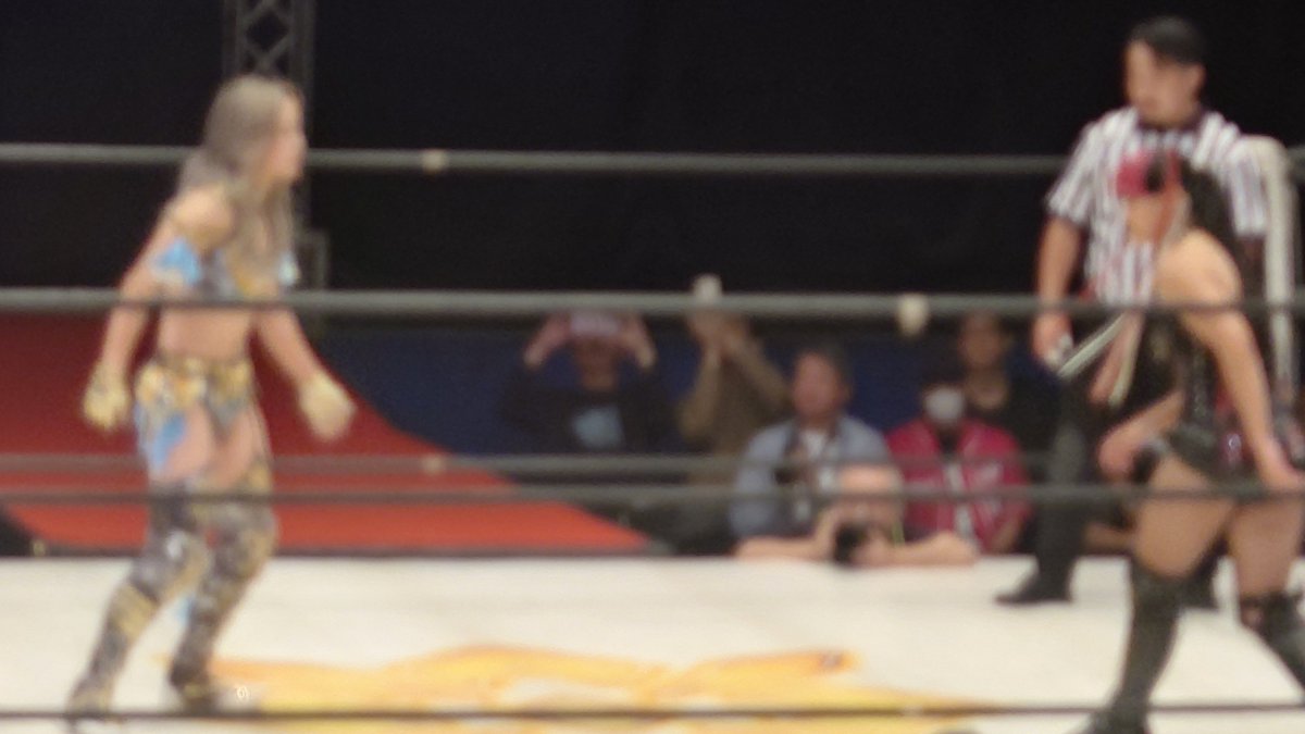 GiantsJarvey's tweet photo. #プロレス観戦 真っ最中
2026.9.20 マリーゴールド後楽園
メイン(第9試合) 決勝トーナメント決勝
#瀬戸レア
vs
#ビクトリア弓月

#pw_mg https://t.co/xqd4WetVVR