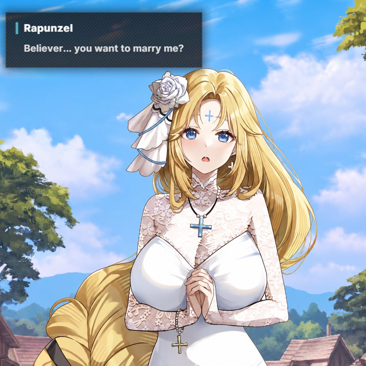 KOGG__'s tweet photo. When you think about it, Rapunzel is great wife material. Beautiful, kind, and ready to mingle. https://t.co/w7cmmcOmPC