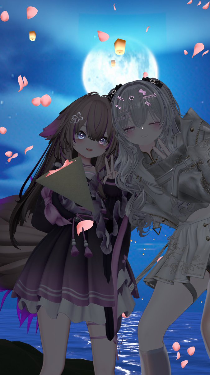 mai_VRC's tweet photo. 【ご報告】

この度あーちゃん@karuteet0620 と結婚しました💐💍
今まで以上に2人の時間が多くなってしまいますが、お互いに支え合い、そして寄り添い2人で頑張っていきますので、温かく見守って頂けると幸いです🙇🏻‍♀️⸒⸒
                                                         まい https://t.co/C9uw9JfIPB