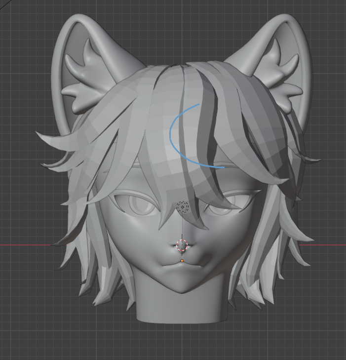 Schnapius's tweet photo. making this  anthro furry feline individual in blender, being quite enjoyable, the will to model finally returned and im quite happy about it... sometime it shall be completed!! https://t.co/K8ZlFbbUer