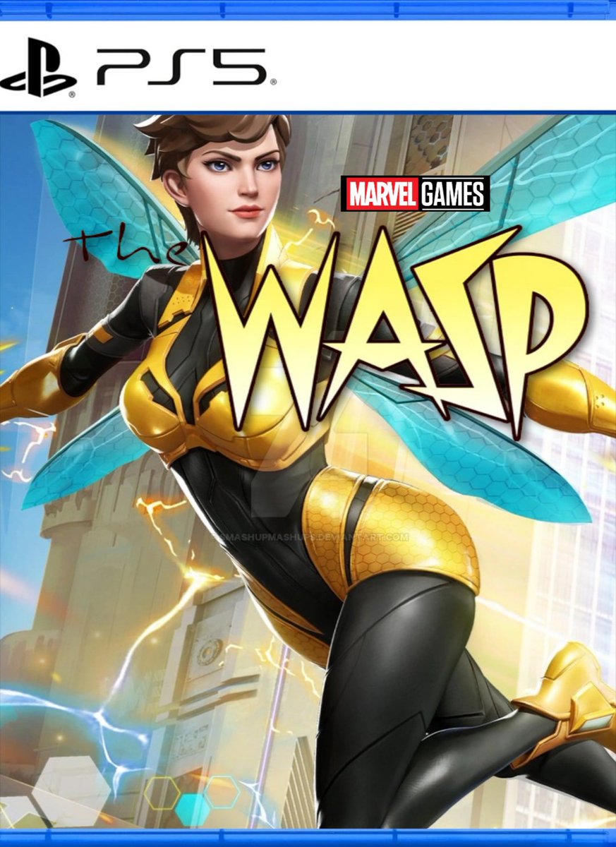 TheWinsomeAsh's tweet photo. Should Insomniac make a fully open-world Wasp game? https://t.co/xCzXgNtLdZ