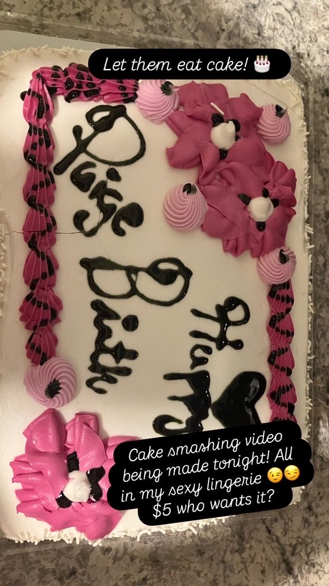 PrettyPaige0620's tweet photo. 🍰🔥 $5 CAKE SMASH SPECIAL 🔥🍰

She’s bringing the birthday energy… and things are about to get MESSY 😈💜

For only $5, you get the full cake-smashing video + 3 exclusive pictures 📸🎥

If you like your birthday content a little sweet, a little naughty, and VERY messy… you already know what to do 👀🍰

💸 Only $5
🎥 Cake-smashing video
📸 3 exclusive pics
🔥 Limited-time drop

DM “CAKE” to @paigepersuasion1999 to grab yours! 😈

#bbw #ssbbw #yönetimistifa #cake #promo #sale
