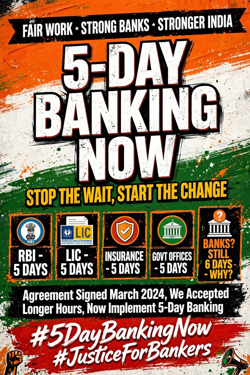 sandhya_dass's tweet photo. We keep India's economy CONNECTED 24x7, but we are disconnected from our own families. Implement 5-Day Banking NOW #5daysbankingnow @PMOIndia @DFS_India @FinMinIndia @nsitharaman @narendramodi @rashtrapatibhvn @fboioa_india @boioapune https://t.co/IGBZU0nFO5