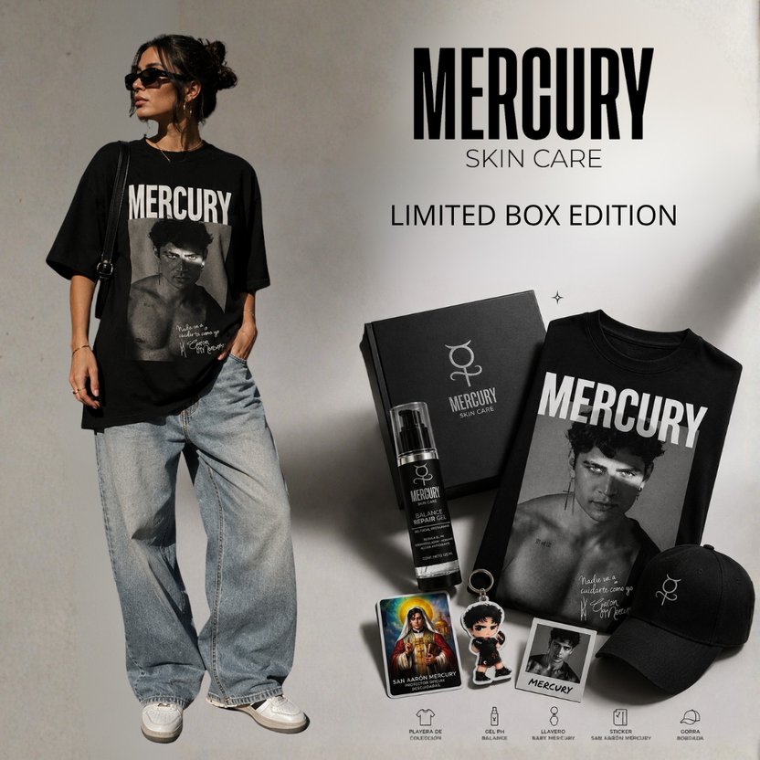 AaMercuryStats's tweet photo. En Mercury Store nos acaba de dar una gran noticia, debido al gran éxito, ya hay REESTOCK de la Mercury Box ( Edición limitada) son muy pocas unidades, así que no lo pienses más y compra tu cajita ya #AaronMercury 

🔗https://t.co/7QOXyyMZ9D https://t.co/3ga6E2zL9g