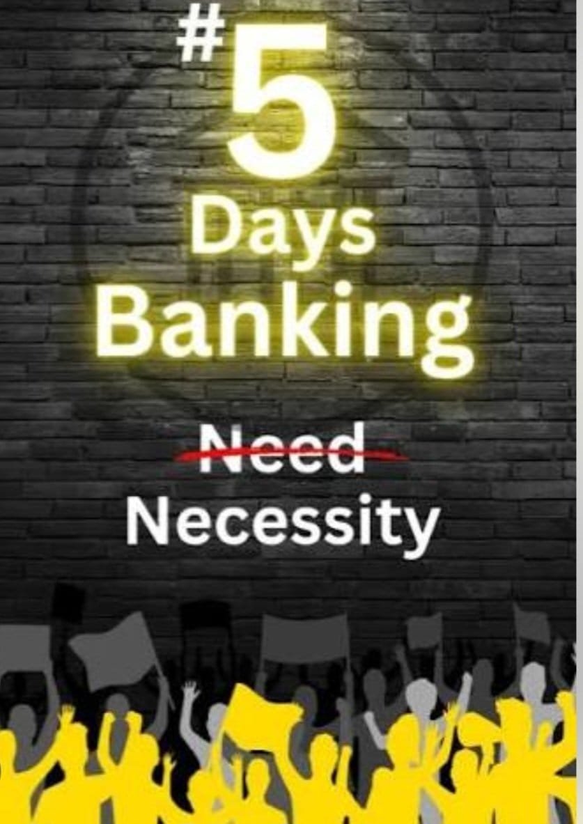 SunilChopade98's tweet photo. #5DaysBanking https://t.co/XPXCCcQDFw