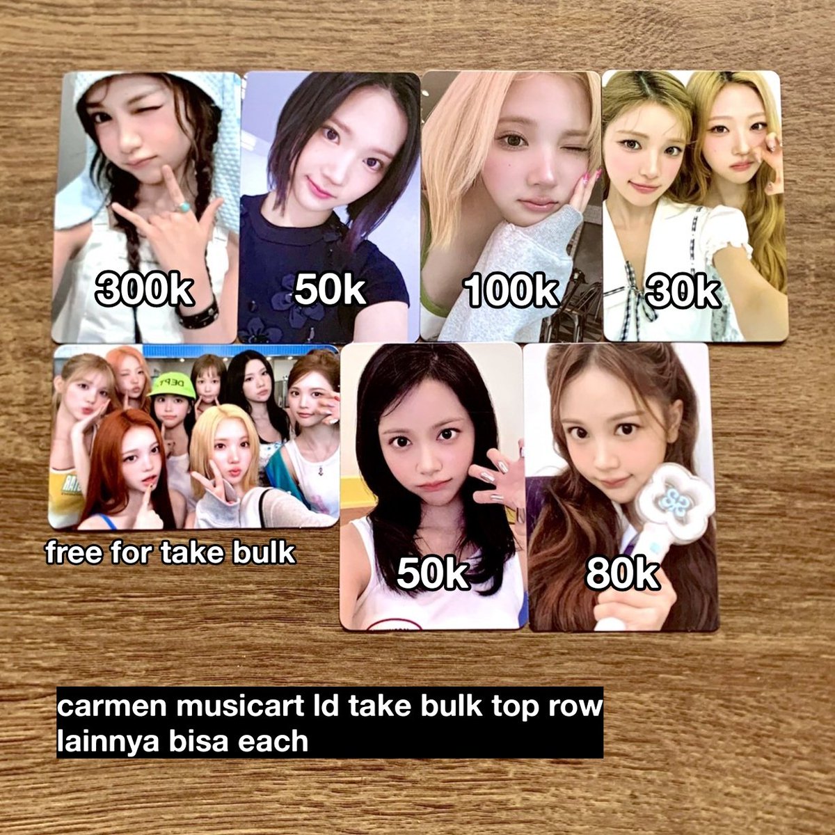 yuhaum's tweet photo. ᯓ★ #yusells —— wts lfb ina 

 𖦹 carmen jiwoo yuha stella photocard

• ship ww
• exc admin 25%

t. want to sell hearts2hearts h2h the chase makestar fs focus musicart ld lemon tang nymusic rude qq lightstick pob pc 하츠투하츠 카르멘 지우 유하 스텔라 포카 양도 https://t.co/gLxgOjepyq