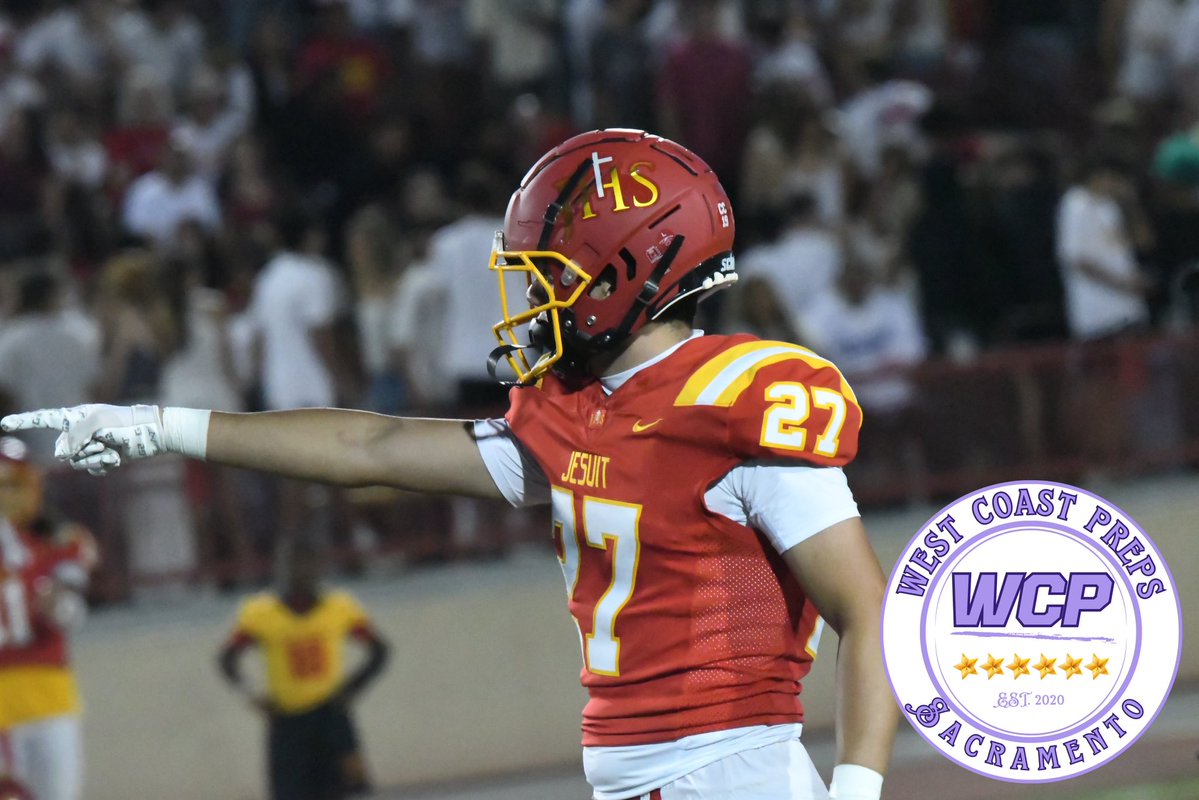 WCPSacramento's tweet photo. Final: Jesuit 49, Christian Brothers 34.

Jesuit has won every Holy Bowl in the 2020s.

Check out all the postgame coverage shortly at https://t.co/1gnH55J9Hg https://t.co/xN7hKGF3to
