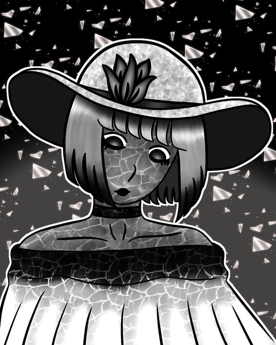 Ne0nLightz's tweet photo. Random lore drop ig but Elizabeth (left) gets reincarnated into Ne0n (right) 

[I have not written a lick of Ne0n's story, properly at least 🌝🙏] https://t.co/7fdW3R4PJQ
