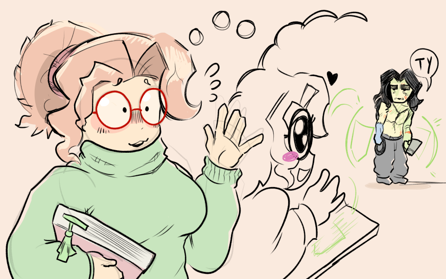demartz_'s tweet photo. little Paige doodle meanwhile i test out medibang for the first time https://t.co/jJevBabd8I