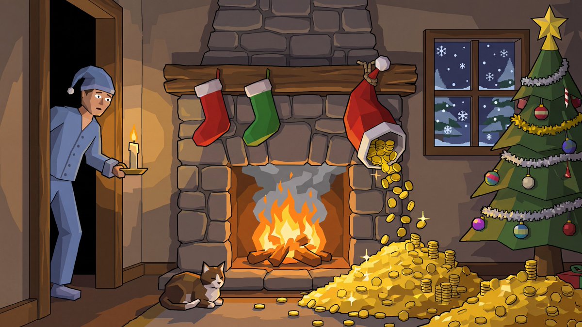 CyrusAbrahimX's tweet photo. The bubblemaps on $SANTA is organic. 

Here is what it looks to you: 
> a cluster

Reality: 
> my community with me since 2022
> we have done 10+ airdrops in that time
> my wallet is linked to thousands of my holders
> i have gifted over $500k USD on TL to randos

Observe $VEIL my main project, it is the same there, and still currently today a top GameFi project across all chains. 

I have backing from @TrustSwap, @DefiApp, and @Coinbase. 

Thank you for your attention to this matter.