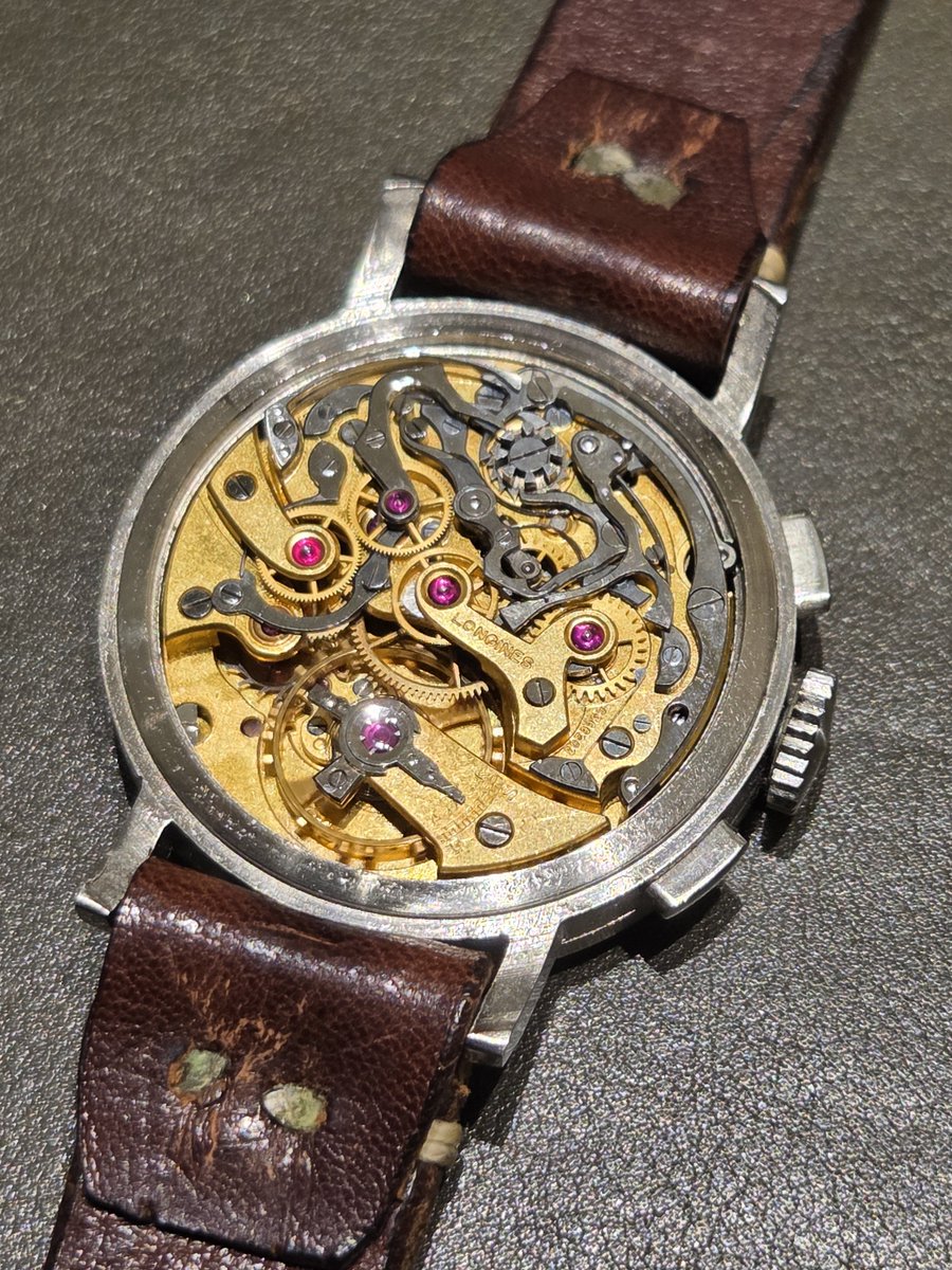 Shellman_Ginza's tweet photo. LONGINES cal.13ZN .
"The iconic Longines Caliber 13ZN—overwhelming functional beauty within a sturdy build."
#LONGINES #vintageLONGINES
#13ZN #Chronograph #vintagewatch https://t.co/HxckInWlMy
