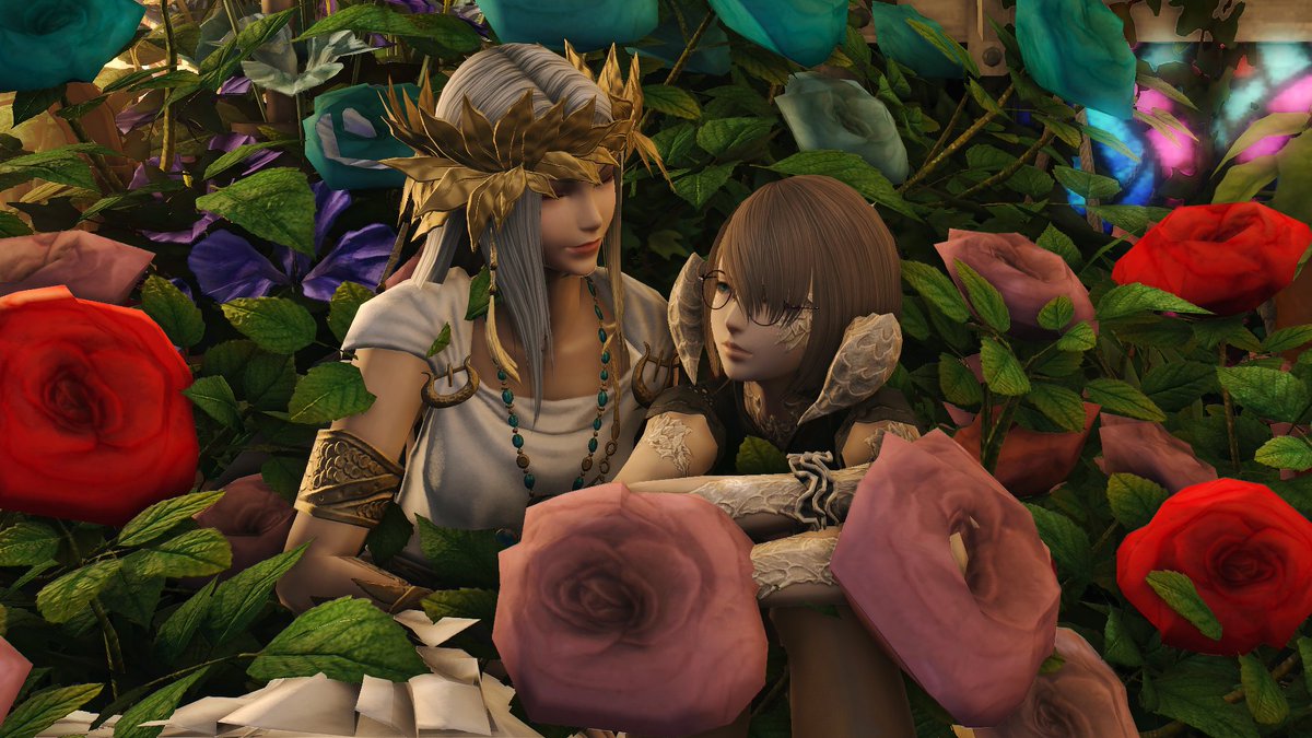 Funudesu's tweet photo. 和搬到繁中伺服器的朋友敘舊拍照了~ #FF14 https://t.co/6iHmy4pGsJ