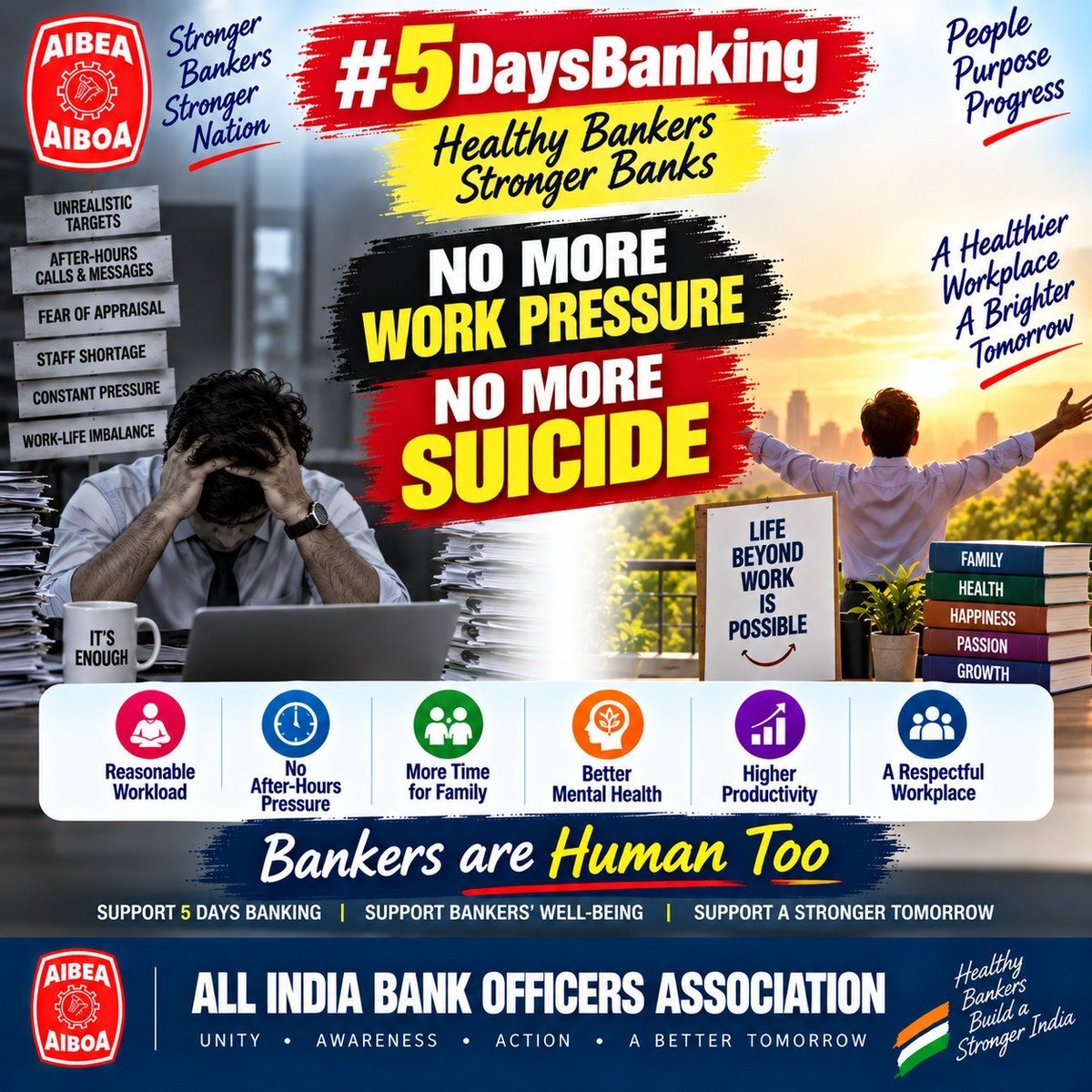 patelkaushik317's tweet photo. #5DayBankingNow
@PMOIndia
@DFS_India
@ChairmanIba
@CLCMOLE
@UFBUIndia
@LChandrase57170 
#NCBE https://t.co/mXKmnr1XAU