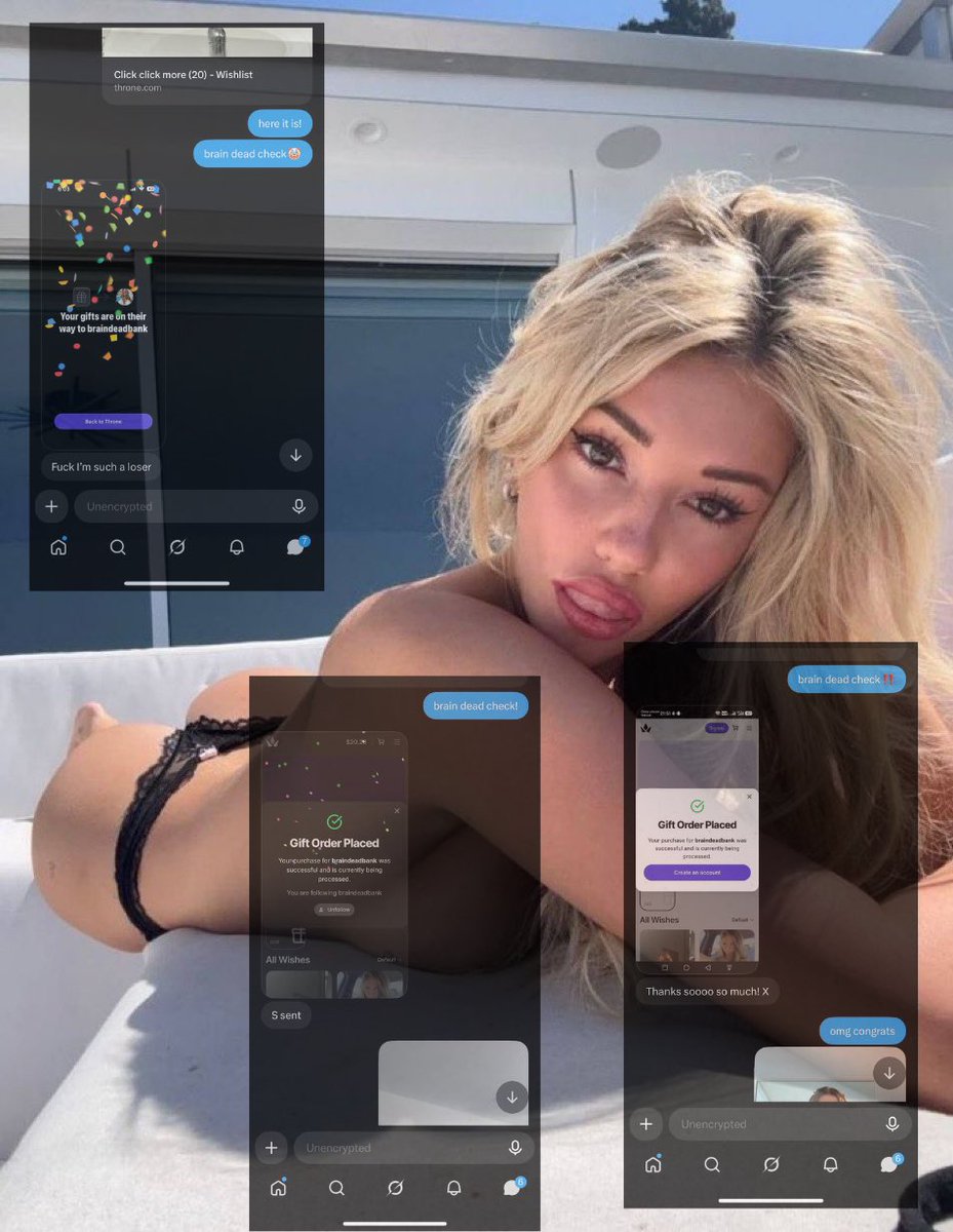 braindead4daddy's tweet photo. so many of you idiots actually passed the brain dead test!🥳

in every other part of your life you’re a total fxck up but at least you’re good at something👍

being dumb enough to send random men money for free videos is a REAL skill🙂

findom manscam catfish https://t.co/UZQuVPr0F8