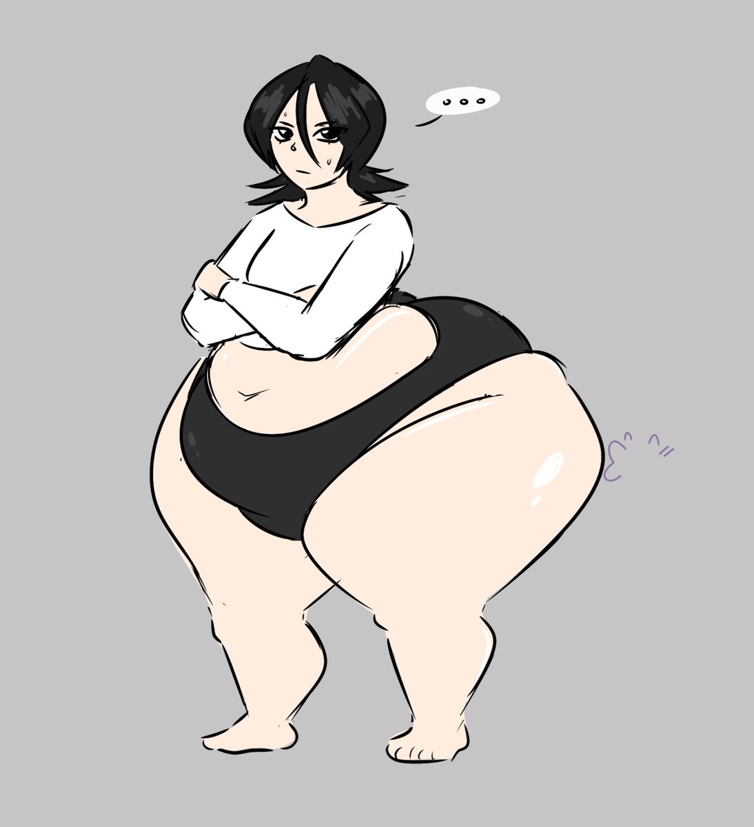 JuxtaposedCrunk's tweet photo. Rukia doodle https://t.co/SpZzHjxXLr