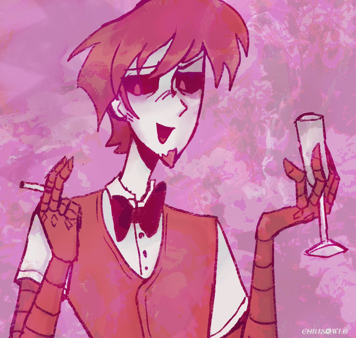 chrisowl0's tweet photo. #vincentTheSecretOfMyers #VictorBlake #art #fanart #dino999z https://t.co/Haip145779