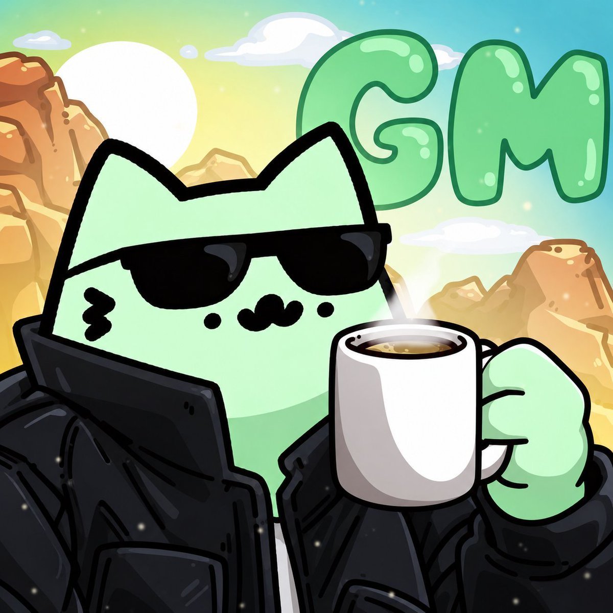 twig64's tweet photo. GM to everyone who says it back ☕️ https://t.co/NH9zoXcbpB