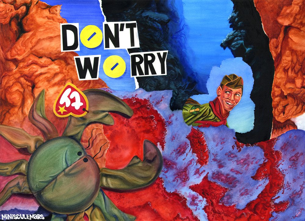 minisculemars's tweet photo. oingo boingo paintings https://t.co/y3yoy5G5sE
