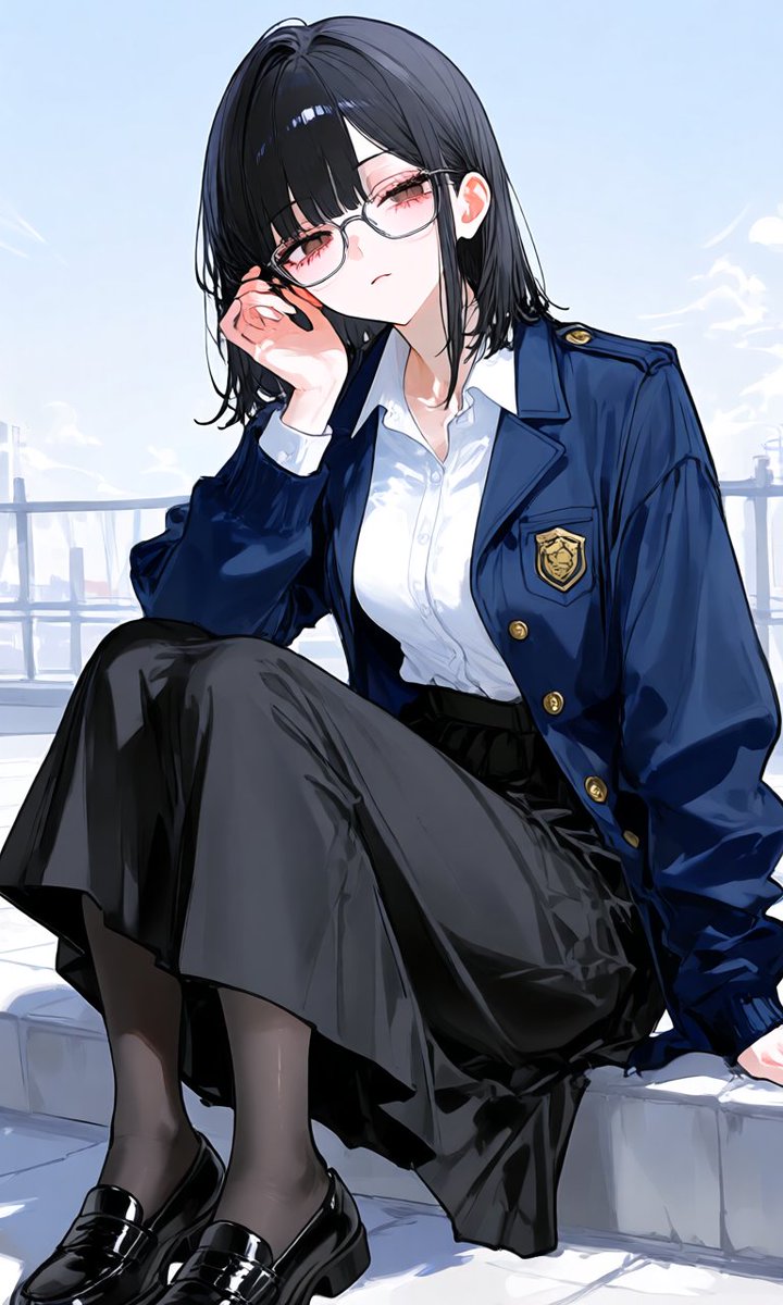 fpLcfq2vUt11932's tweet photo. 真面目な委員長。クラスに一人は居てほしいな…こんな子
#AIイラスト https://t.co/HHZz9dB2N0