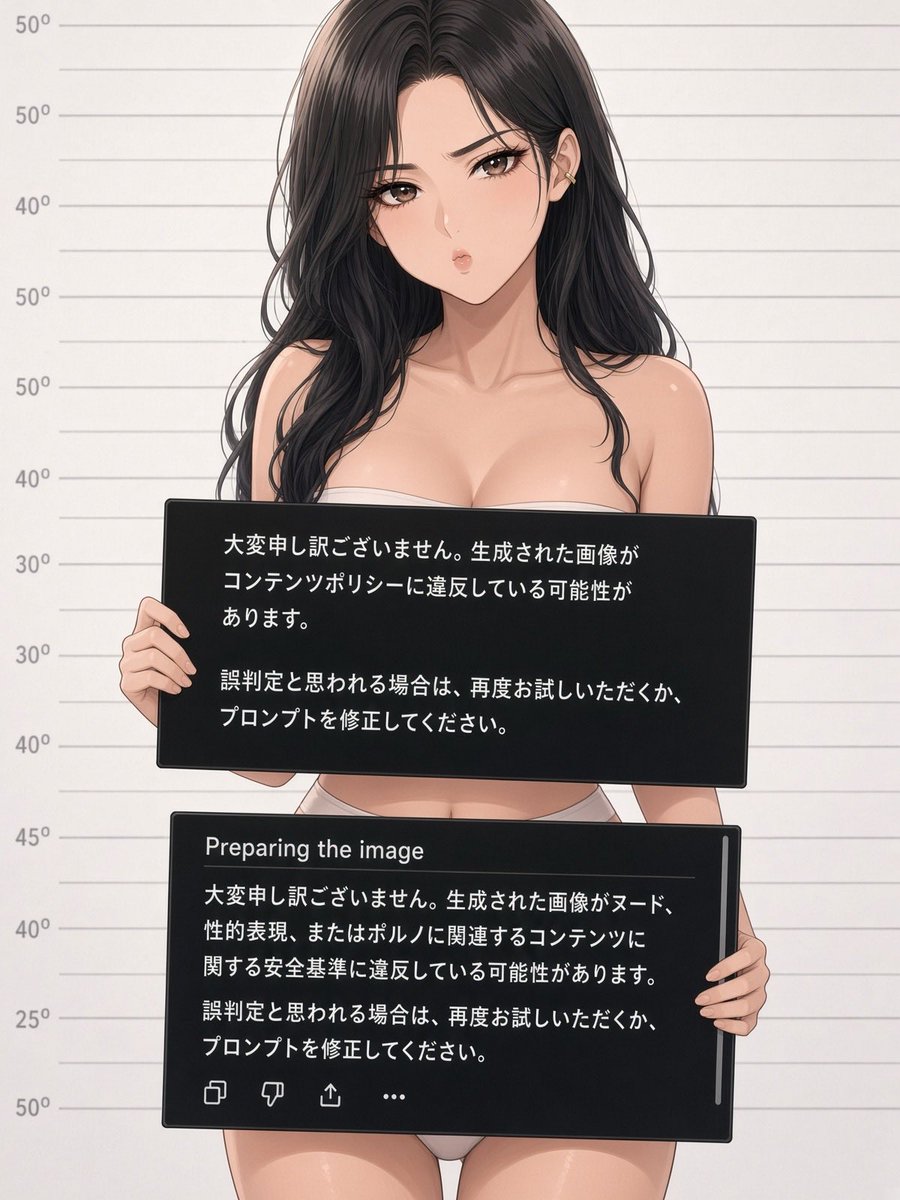 serakwon's tweet photo. Content moderated?! 🤭🫣

#うちの子生成拒否されました https://t.co/GOGoJ3yrKf