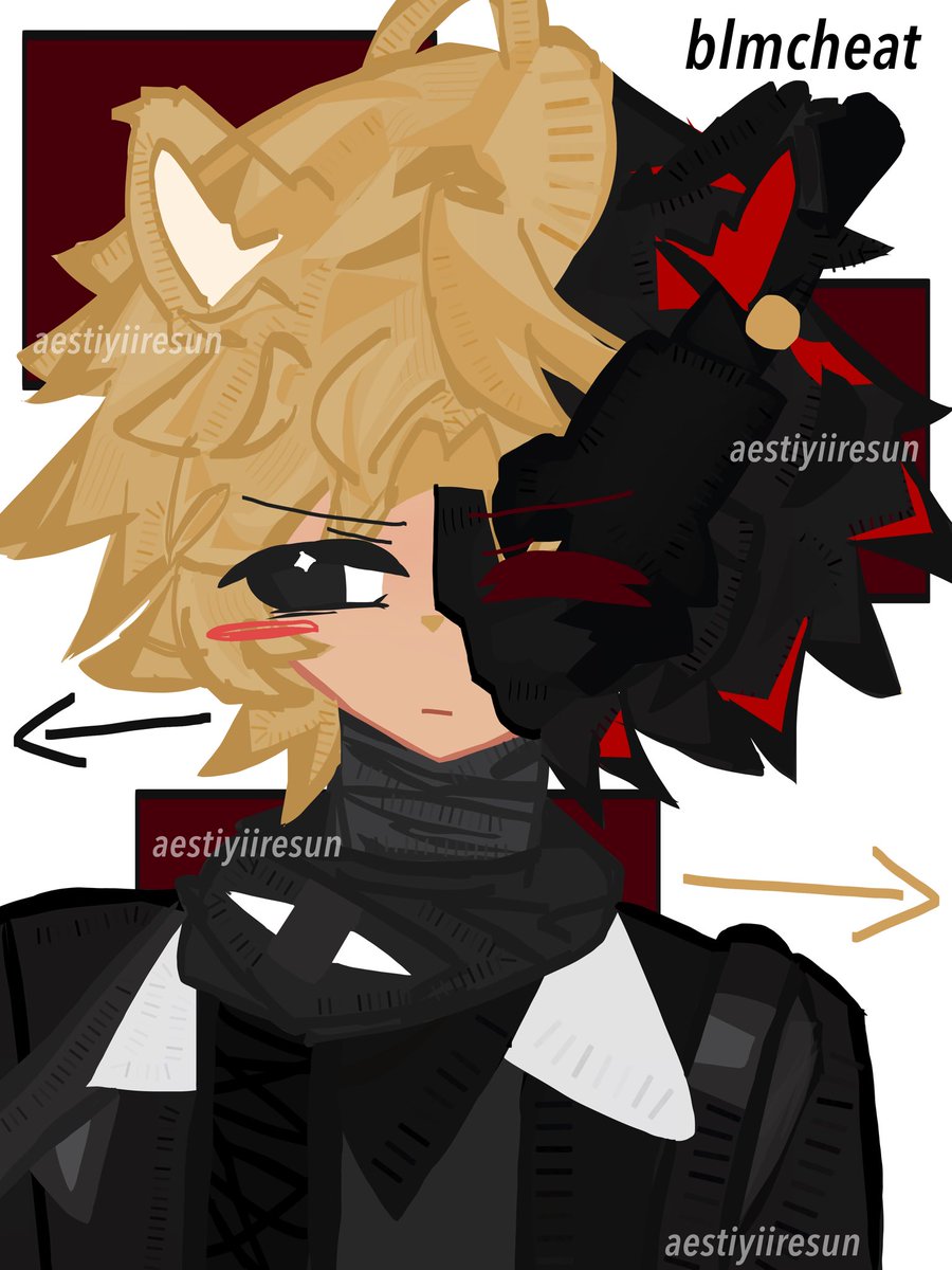 aestiyiiresun's tweet photo. flipped the canva but oh well 😭
#blmcheatfanart #mcpvperfanart #blmcheat https://t.co/HAC9gDiAUN