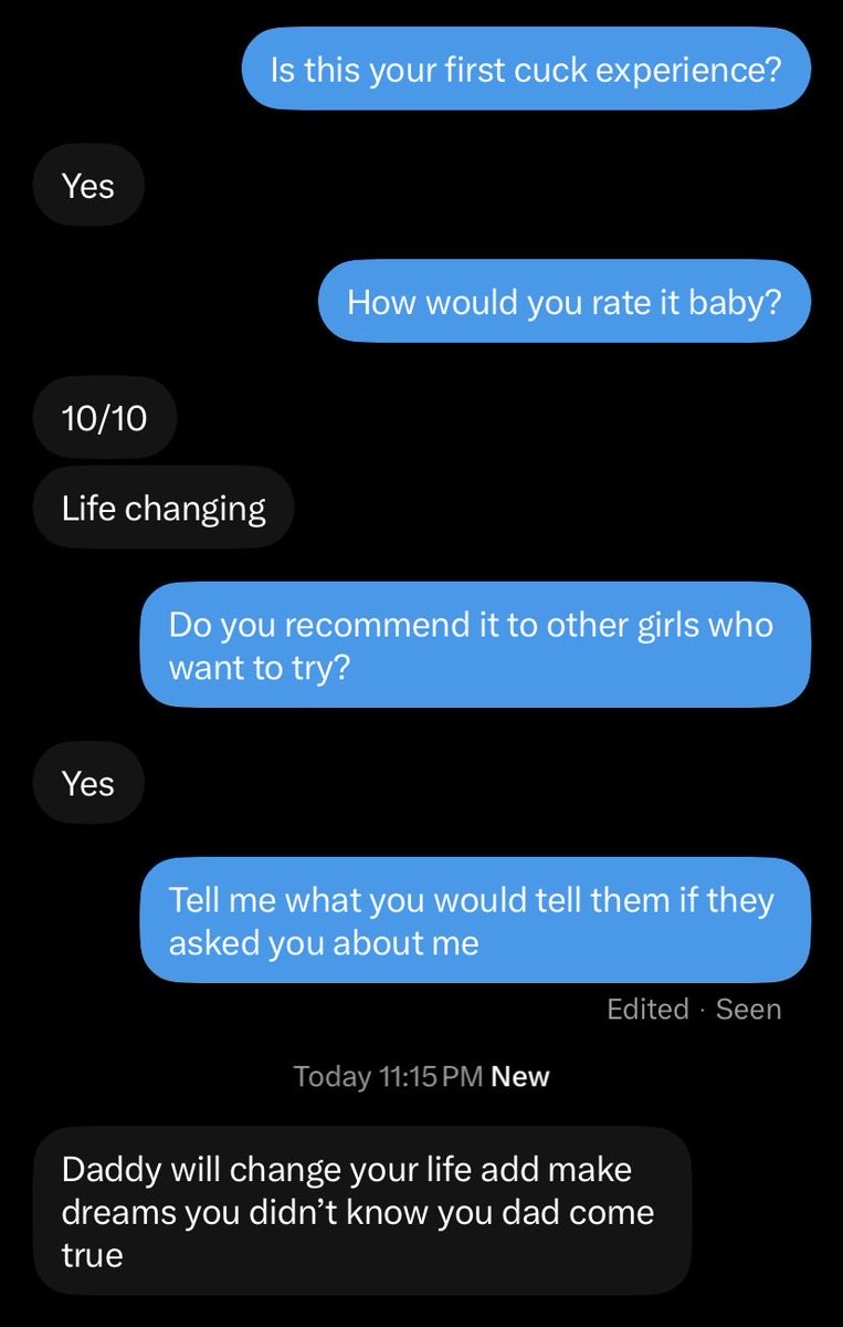 Bull0frl's tweet photo. To all the girls scared out there come try the experience it’s not for everyone #cuckquean #cuckold https://t.co/OpRviP7ivZ