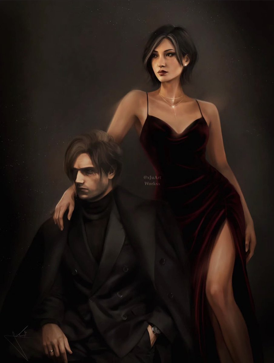 Nooby_nc's tweet photo. Between trust and danger, there’s always Ada and Leon. 🖤❤️ https://t.co/MGeBcKUdS0