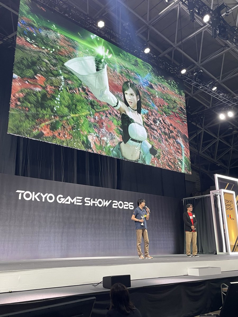 nhamaguc's tweet photo. TGS 2026 日本ゲーム大賞にてフィーチャー賞をいただきました。応援してくださった皆さん、本当にありがとうございます！🏆
2027年はFFVII 30周年。皆さんと一緒に、この特別な一年を最高の年にしていけたら嬉しいです。引き続きよろしくお願いします！
-
We are honored to receive the Feature Award at the Japan Game Awards 2026 during TGS. Thank you so much to everyone for your incredible support!🏆
2027 marks the 30th anniversary of FFVII. I’d be delighted if we could make this special year an unforgettable one together. Thank you for your continued support!

#FF7R