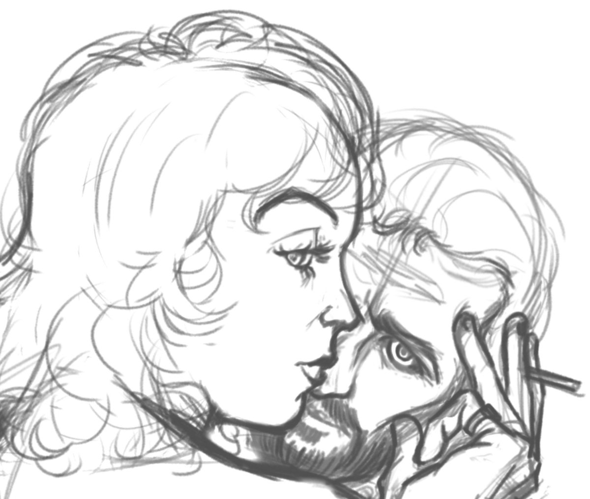 MuKoivey's tweet photo. They said you can't sit at their table #mcstarr WIP https://t.co/yzbv1XSI3v