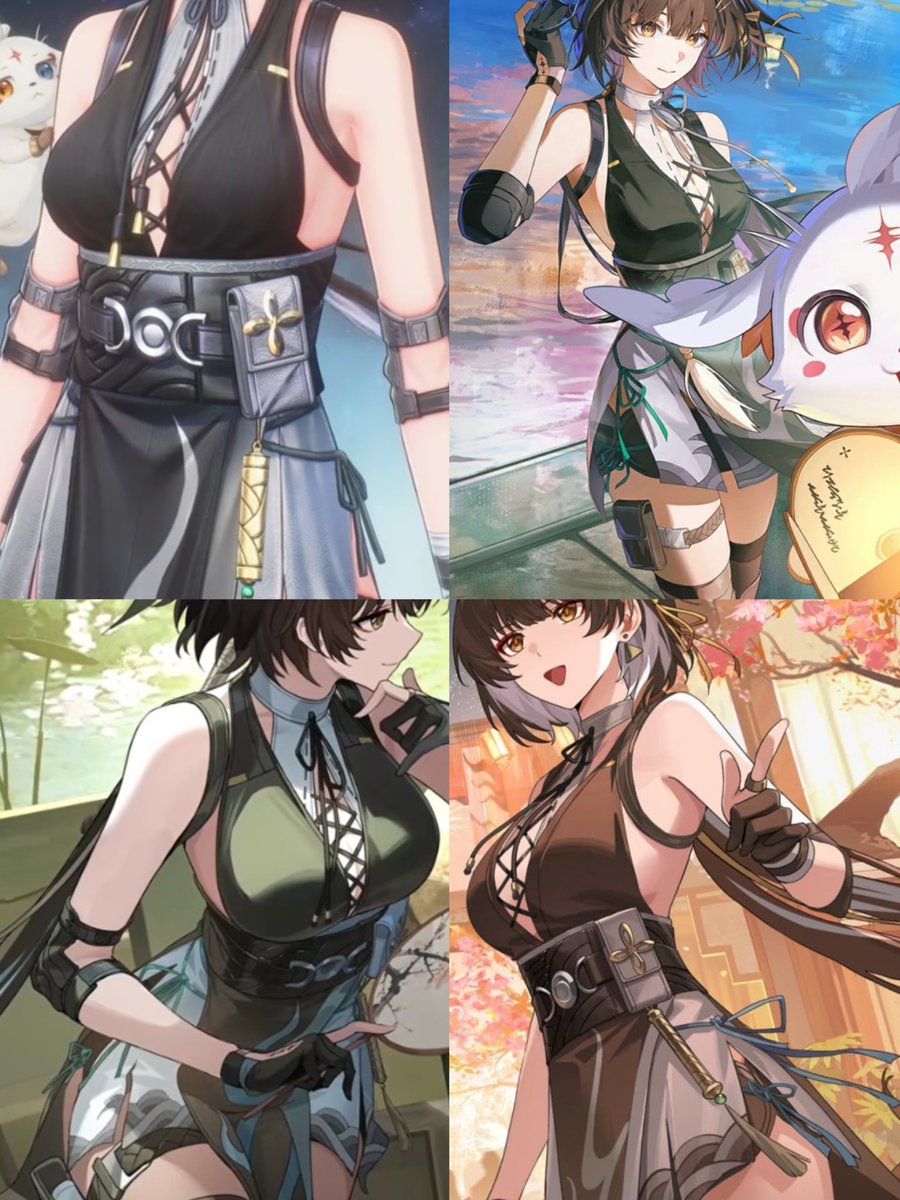 emmie_h1234's tweet photo. Idk if anyone noticed, the black strings on the side of Frover's outfit are a different color in the new 3.7 event artworks. I love it 🥹💖
#WutheringWaves #WuWa #Rover https://t.co/UZn5JHZFUO