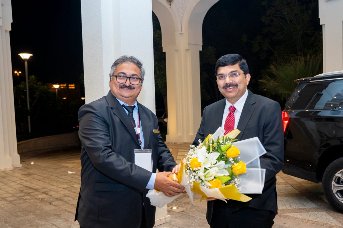 IndEmbDoha's tweet photo. Dr. K. Srikar Reddy, Ambassador of India, inaugurated Engineers’ Day 2026, organised by Engineers Forum Qatar in Doha on 18 September 2026, on the theme “Engineered Urban Life: Smart, Sustainable, Human.”

The Ambassador also launched three initiatives of Engineers Forum Qatar — EF Business Network, EF Elevate and EF Digitisation Platform — marking the Forum’s 25th anniversary and its continued commitment to professional excellence, innovation and community engagement.

The event featured expert sessions on urban technology, mobility, architecture & design, and sustainability, highlighting the role of engineering in shaping smarter, sustainable and human-centred urban environments.

#EngineersDay2026 #EngineersForumQatar 

@srikar_koppula @MEAIndia @DrSJaishankar 
@IndianDiplomacy @mygovindia @PIB_India @MIB_India