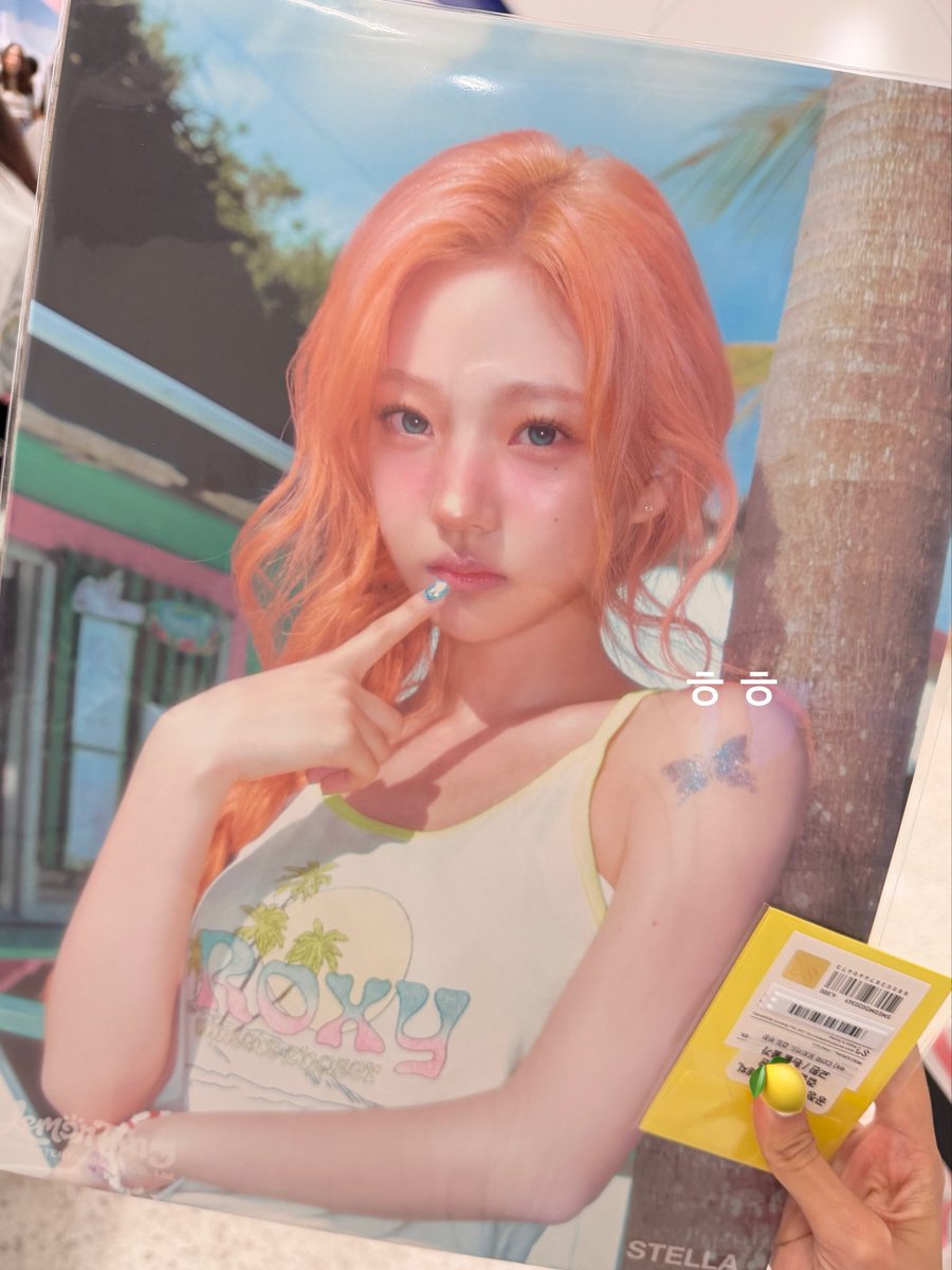 imnotcute_111's tweet photo. 이런 미모는 크게 확대해서 봐야 한다고…🥹
스텔라 포스터 너무 예쁘다ㅠㅠ

#하츠투하츠 #hearts2hearts #스텔라 #Stella https://t.co/P2ZfX8ibE4