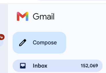 Muse cleaned up 152,069 unread emails in 1 minute