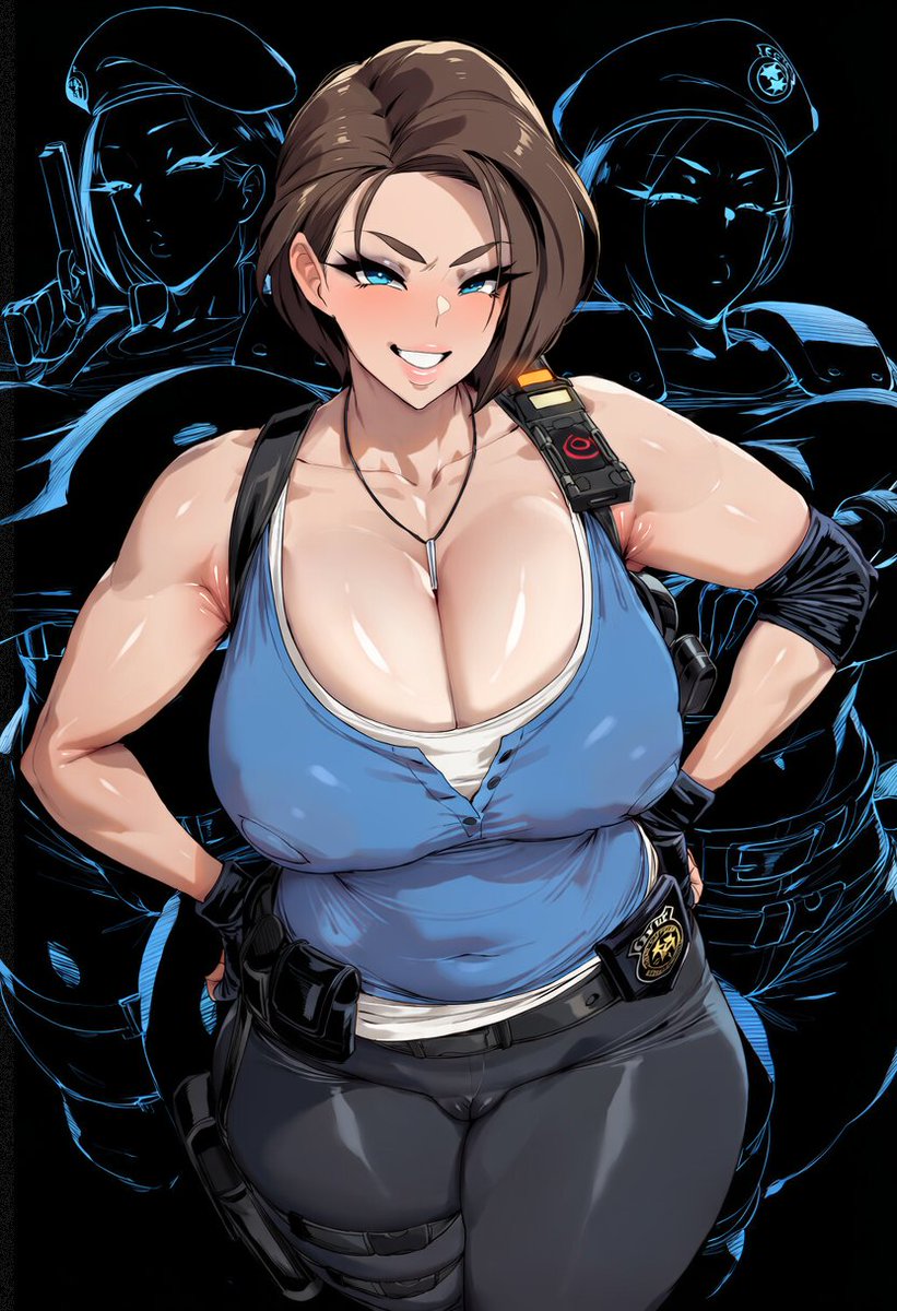 PlainV_AIslop's tweet photo. Saw the Resident Evil movie, pretty good....anyways here are some
Jill Valentine https://t.co/Qay4NdD3pw