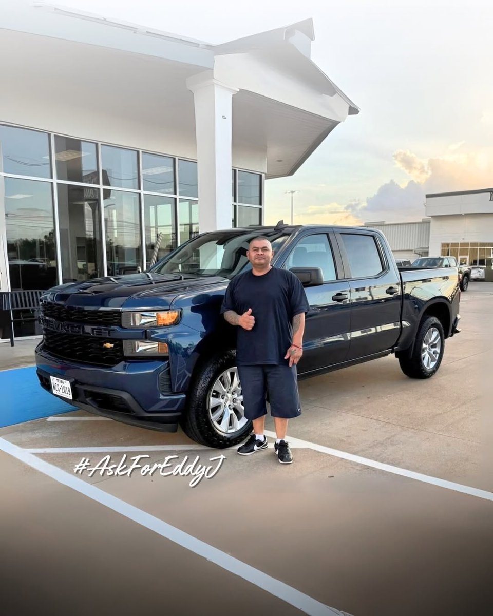 stephmorga44502's tweet photo. Big congrats to Víctor Martínez and his family on their new Chevrolet Silverado. Their hard work, honesty, and dedication are truly inspiring. Ask for EddyJ for the best deals in town: (346) 527-6494 https://t.co/GST4SyByDT