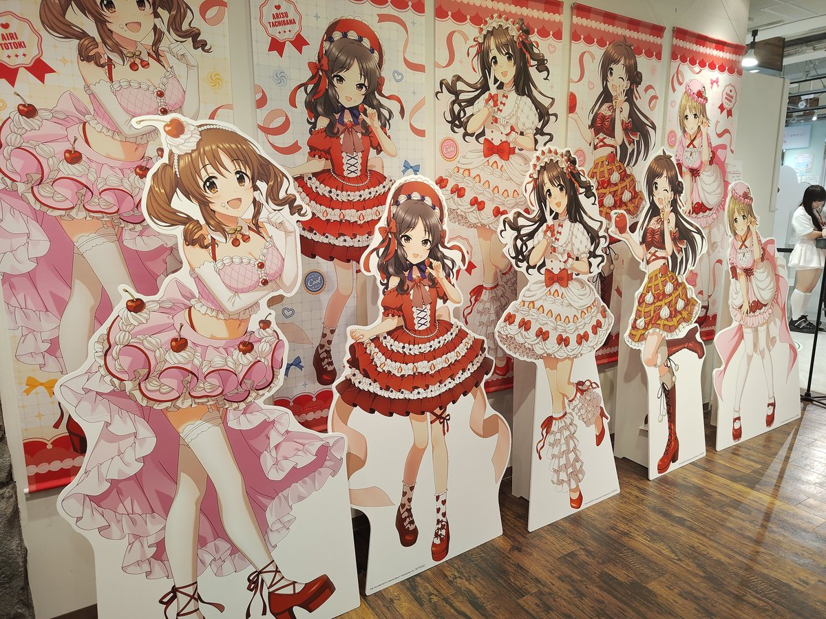 TERADA34021715's tweet photo. 渋谷のポップアップショップまで来ました！
#デレマス https://t.co/DrcXBEh6Sm