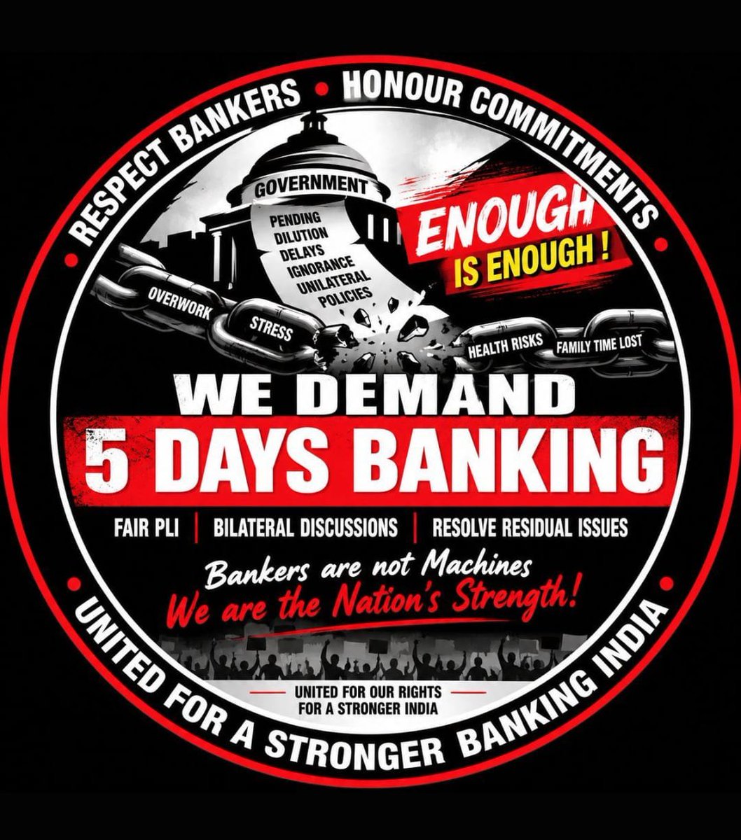 saiprasad_56's tweet photo. #5DayBankingNow https://t.co/F6u90oN9xs