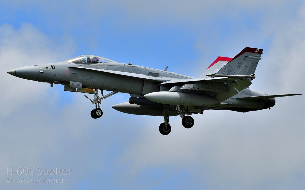 PHG_artworks's tweet photo. F/A-18C/D, USMC, VMFA-232 "Red Devils"
Kadena AB, Japan, 13/Jul/2026
#fa18 #fa18c #fa18d #hornet #usmc #vmfa232 #reddevils #kadenaab #aircraftspotter #avgeek #aviationphotography https://t.co/ZFVkURrKeg