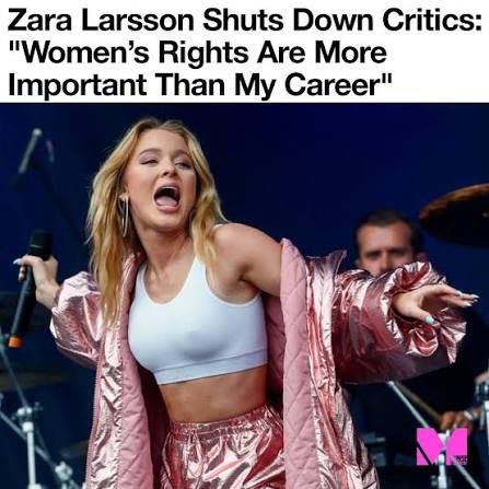 venusjmi's tweet photo. “Zara is performative!!!” But this is how she’s been her ENTIRE career: https://t.co/qbPhIo6eMn