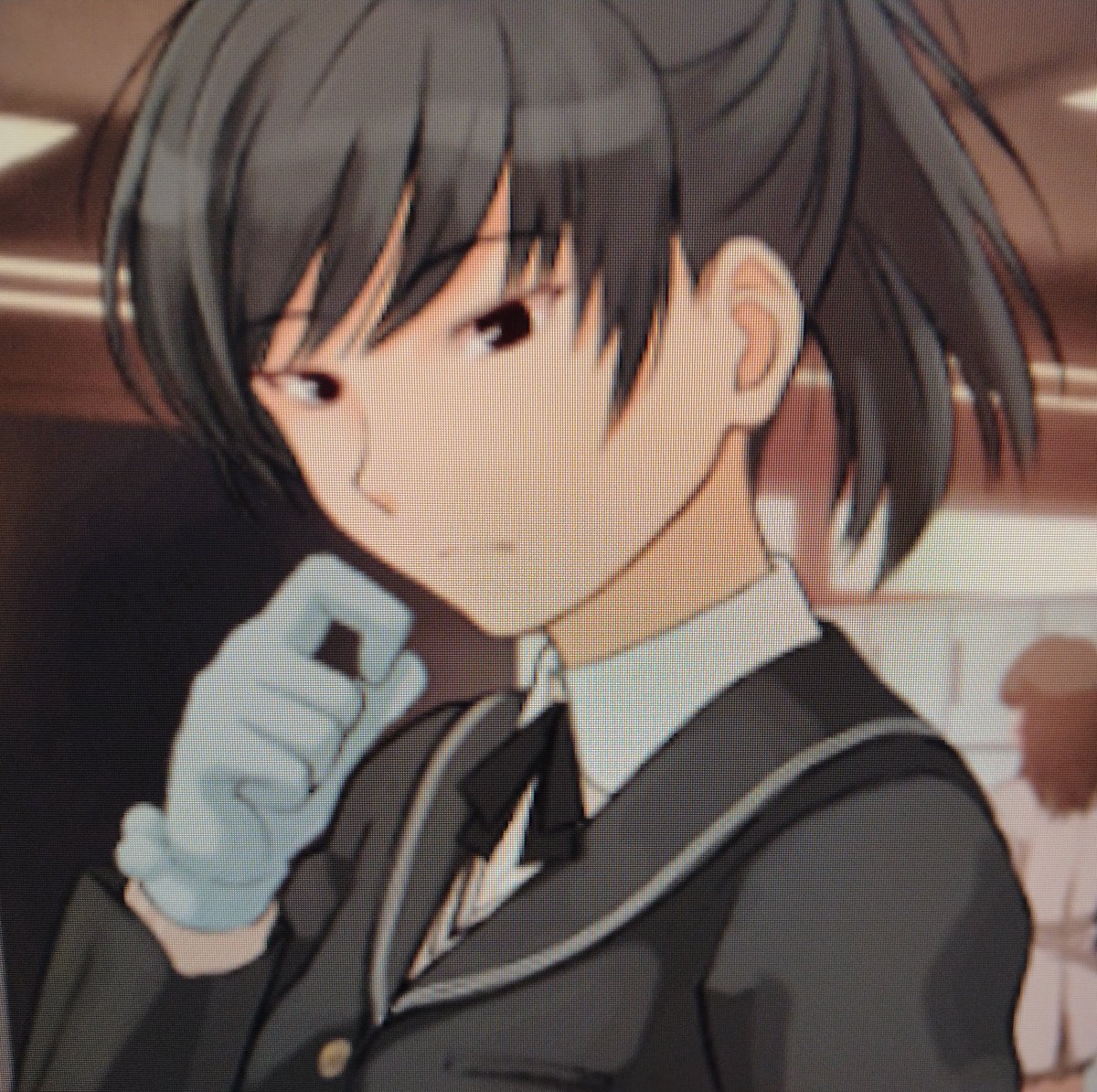 amagami_d_off's tweet photo. 昔もそうだったけどアマガミに触れてると定期的に『塚原響を攻略したい発作』が起こる

文武両道で真面目で非の打ち所がない上にちゃんとお茶目なんですよこの人
自分の目付きが鋭いのを気にして本屋で対策本を見てたりするんですよこの人

そしてなんだこの可愛らしい手袋は！！！！！！ https://t.co/xZyppaT5LT