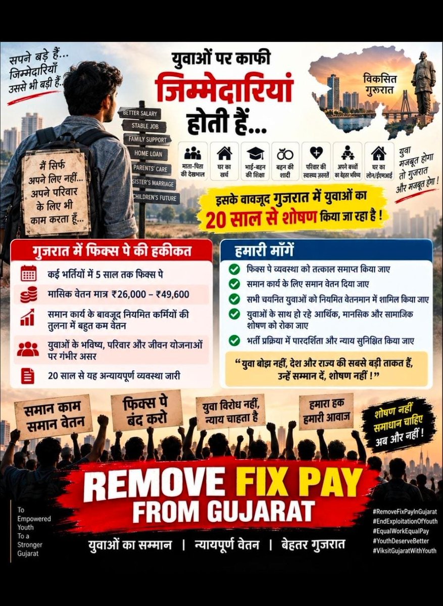 wisdom8140's tweet photo. #remove_fixpay_in_gujarat https://t.co/zY0ukAMFle
