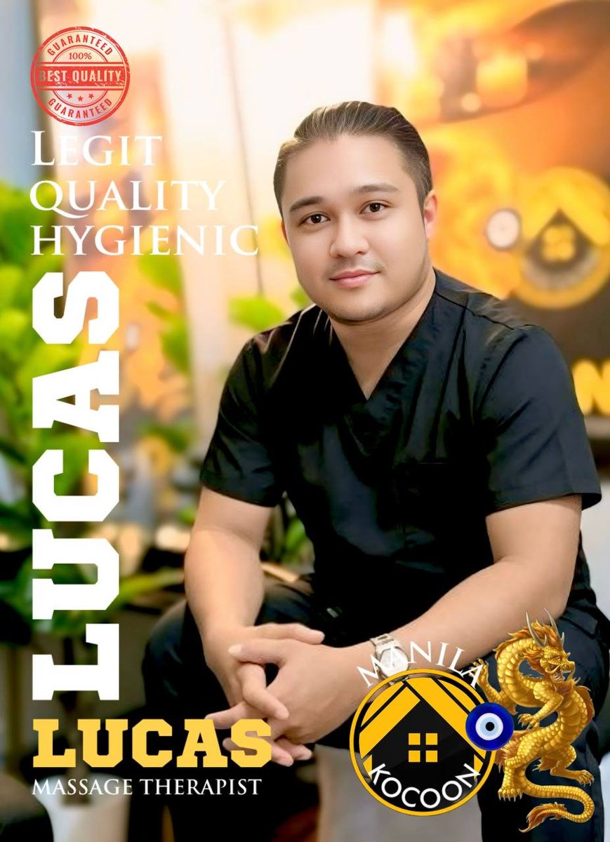KocoonManila's tweet photo. Looking for legit, quality &amp; hygienic male therapists?

Visit us at
📍1947 J. Gabriel Street, Baclaran, Parañaque City

Experience our legit and quality services.

Message us on our contacts 
facebook- Kocoon Manila
Vber - 09104893903
T.gram - @kocoonmanila07
W. App - 09104893903 https://t.co/jY3dnk5oHI