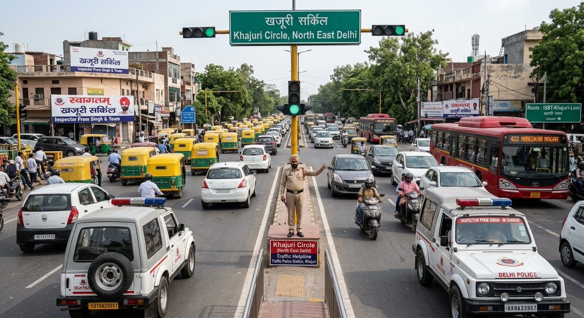 VBN_DIGITAL's tweet photo. उत्तर-पूर्वी दिल्ली: खजूरी सर्कल ट्रैफिक पुलिस की मुस्तैदी से सुधरी यातायात व्यवस्था, जौहरीपुर व नाला रोड पर लगने वाले जाम से मिली राहत।
दिल्ली: उत्तर-पूर्वी दिल्ली में यातायात को सुगम बनाने और नागरिकों को राहत पहुंचाने के उद्देश्य से खजूरी सर्कल ट्रैफिक पुलिस टीम द्वारा किया जा रहा कार्य लगातार सरहाया जा रहा है। ट्रैफिक इंस्पेक्टर (TI) प्रेम सिंह के कुशल नेतृत्व में जौहरीपुर, नाला रोड तथा आसपास के व्यस्त इलाकों में पुलिस टीम की ओर से किए जा रहे प्रयासों के बेहद सकारात्मक परिणाम देखने को मिल रहे हैं।
शिकायतों पर त्वरित कार्रवाई और समाधान
जैसे ही किसी क्षेत्र से ट्रैफिक जाम या अव्यवस्था की सूचना सामने आती है, खजूरी सर्कल की टीम बिना किसी देरी के तत्काल मौके पर पहुंचती है। पुलिसकर्मी स्थिति को संभालते हुए समस्या का त्वरित और स्थायी समाधान सुनिश्चित करते हैं, जिससे वाहन चालकों को घंटों जाम में नहीं फंसना पड़ता।
चालकों को नियमों के प्रति किया जा रहा जागरूक
��जूरी सर्कल टीम की कार्यशैली में केवल यातायात नियंत्रण ही नहीं, बल्कि जन-जागरूकता भी प्रमुखता से शामिल है। टीम द्वारा समय-समय पर वाहन चालकों को सड़क सुरक्षा और यातायात नियमों के प्रति जागरूक किया जा रहा है। इसका सीधा सकारात्मक असर सड़कों पर देखने को मिल रहा है—स्थानीय निवासी और चालक न केवल नियमों का महत्व समझ रहे हैं, बल्कि उनका मुस्तैदी से पालन भी कर रहे हैं।
स्थानीय निवासियों ने की कर्तव���यनिष्ठा की सराहना
क्षेत्रीय निवासियों ने ट्रैफिक पुलिस प्रशासन की इस तत्परता और कर्तव्यनिष्ठा की मुक्त कंठ से प्रशंसा की है। स्थानीय लोगों का कहना है कि पुलिस की त्वरित कार्रवाई और उचित मार्गदर्शन से न केवल आम जनता के समय की बचत हो रही है, बल्कि क्षेत्र में सड़क हादसों की संभावना भी काफी हद तक कम हुई है। @dtptraffic @DelhiTrafficPol @TIKhajuriKhas