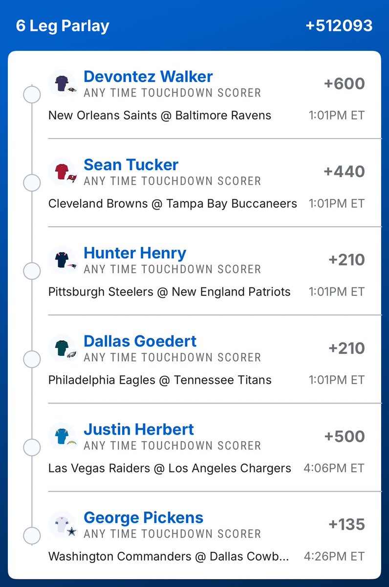 MunPicks's tweet photo. Ur going to wish u seen this 🏃♂️💨
#Gambling𝕏 #nfl #touchdownprops
@Playbook https://t.co/KNNdxjETk0